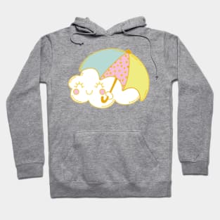 Cleo the happy little Cloud Hoodie